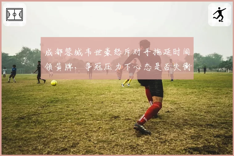 成都蓉城韦世豪怒斥对手拖延时间领黄牌，争冠压力下心态是否失衡？