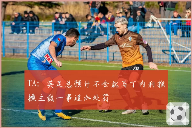 TA：英足总预计不会就马丁内利推搡主裁一事追加处罚